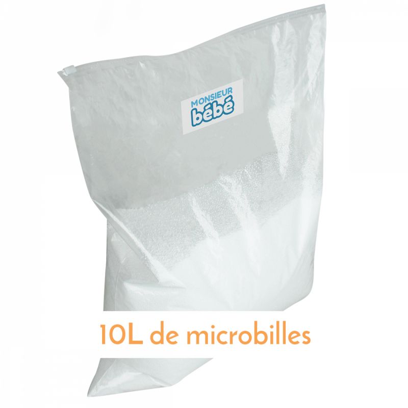 Sac de 100L de micro-billes (.2/.3 mm) pour recharge poufs