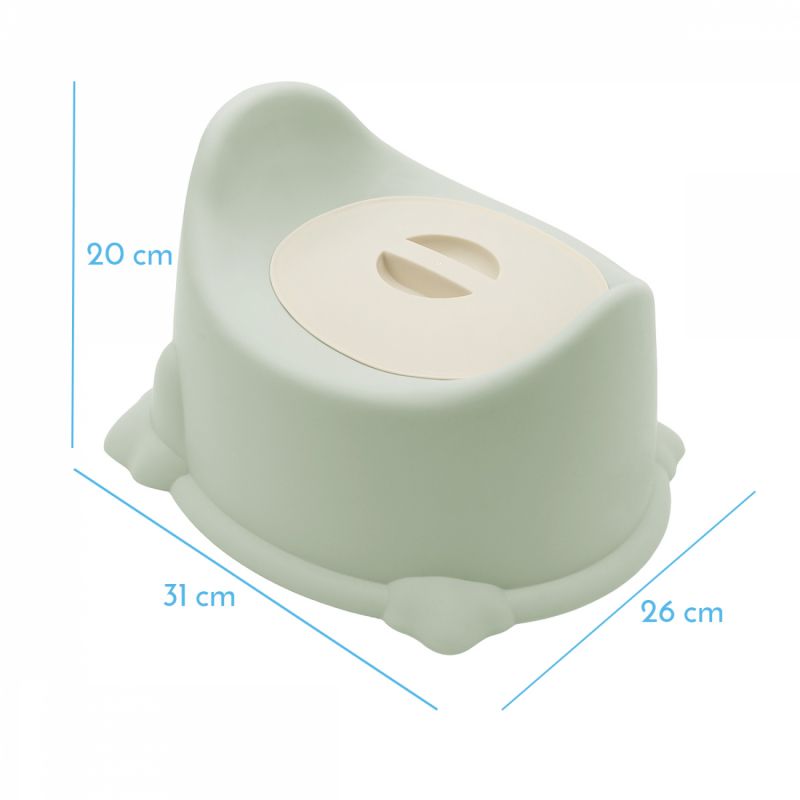 Lot de 2 pots pour bébé - Vert pastel - Pop'i