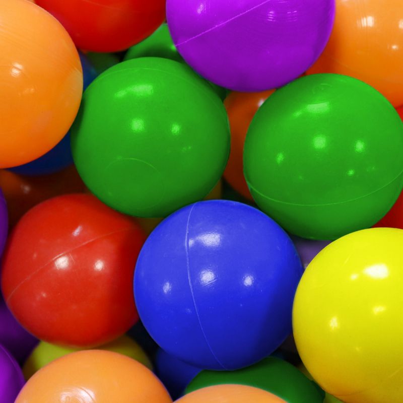 Lot de 3 sacs de 100 Balles - Multi couleurs