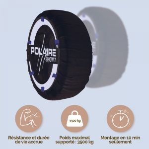 Chaussettes Neige Polaire Show 7 S54 - Équipement auto