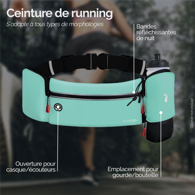 Ceinture de running - Turquoise