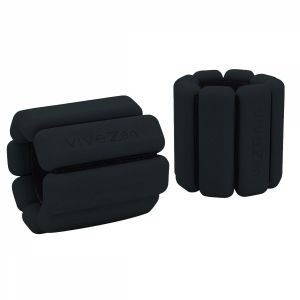 Poids lestés réglables - 1Kg - Noir