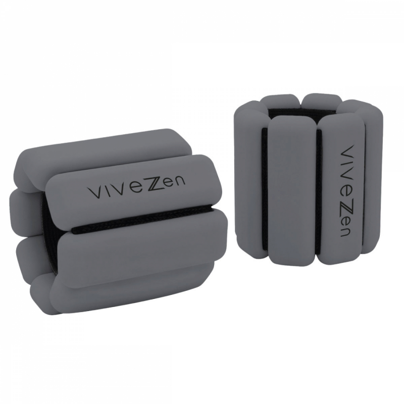 Poids lestés réglables - 1Kg - Gris