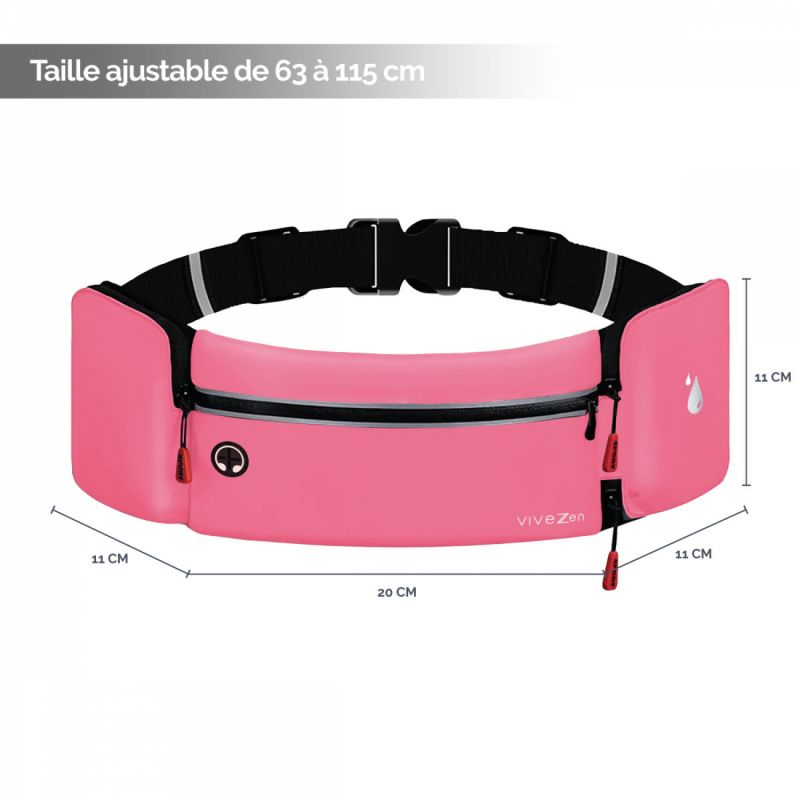 Ceinture de running - Rose