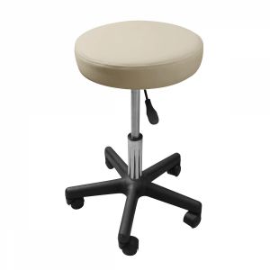 Tabouret réglable - Confort - Beige