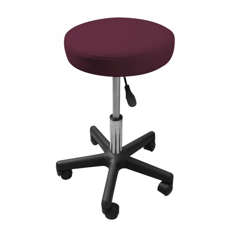 Tabouret réglable - Confort - Prune