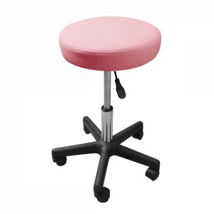 Tabouret réglable - Confort - Rose pastel