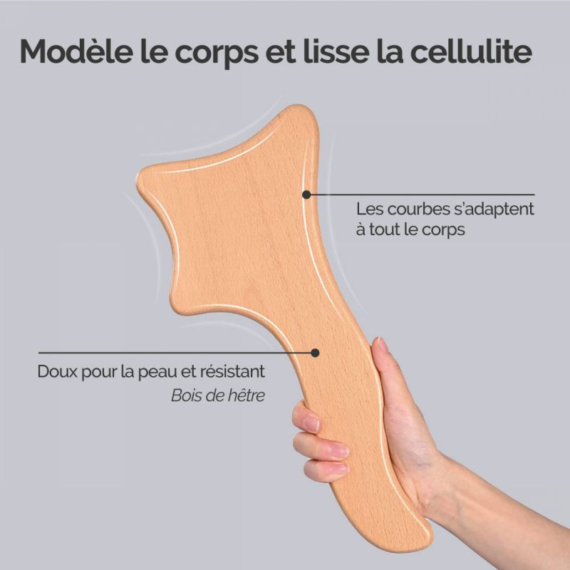 Spatule de madérothérapie - Bois