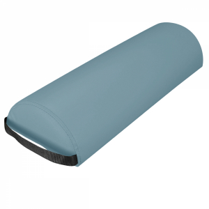Coussin demi-rond 22cm pour table de massage - Bleu pastel