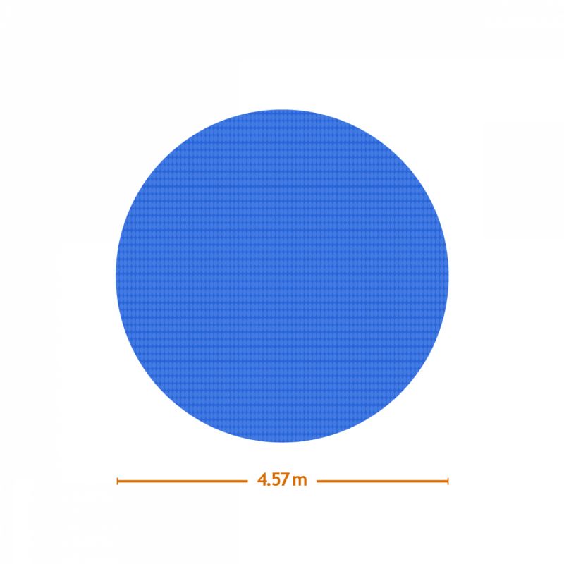 Bâche à bulles ronde 4,57 m - 180 Microns - Bleu