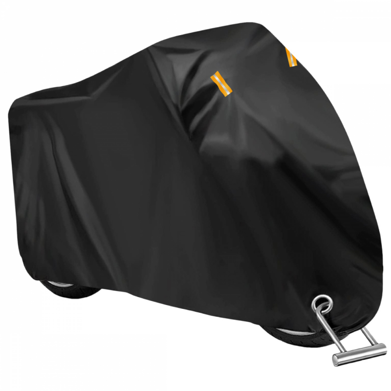 Housse de protection pour moto - 245 x 105 x 133 cm - Noir