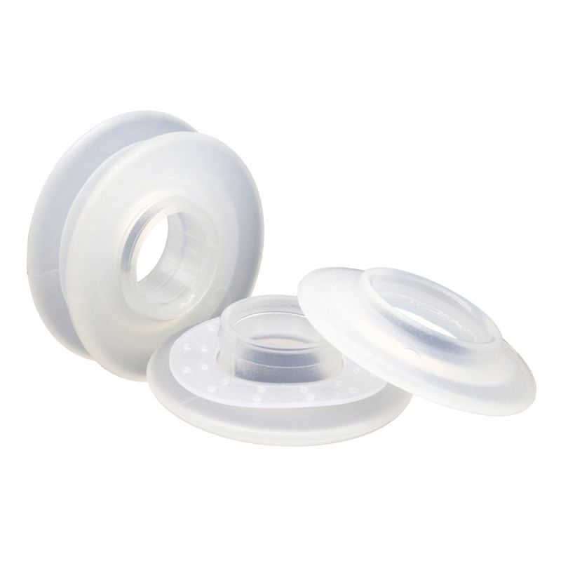 Lot de 10 oeillets à clipser pour bâche - Plastique - Transparent