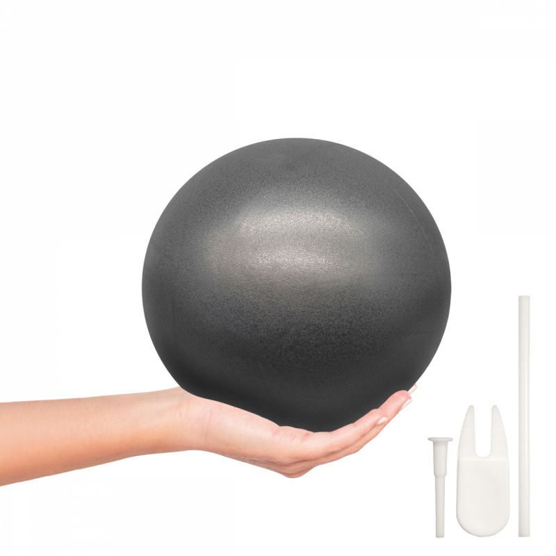 Lot de 2 ballons de pilates - 25 cm - Gris