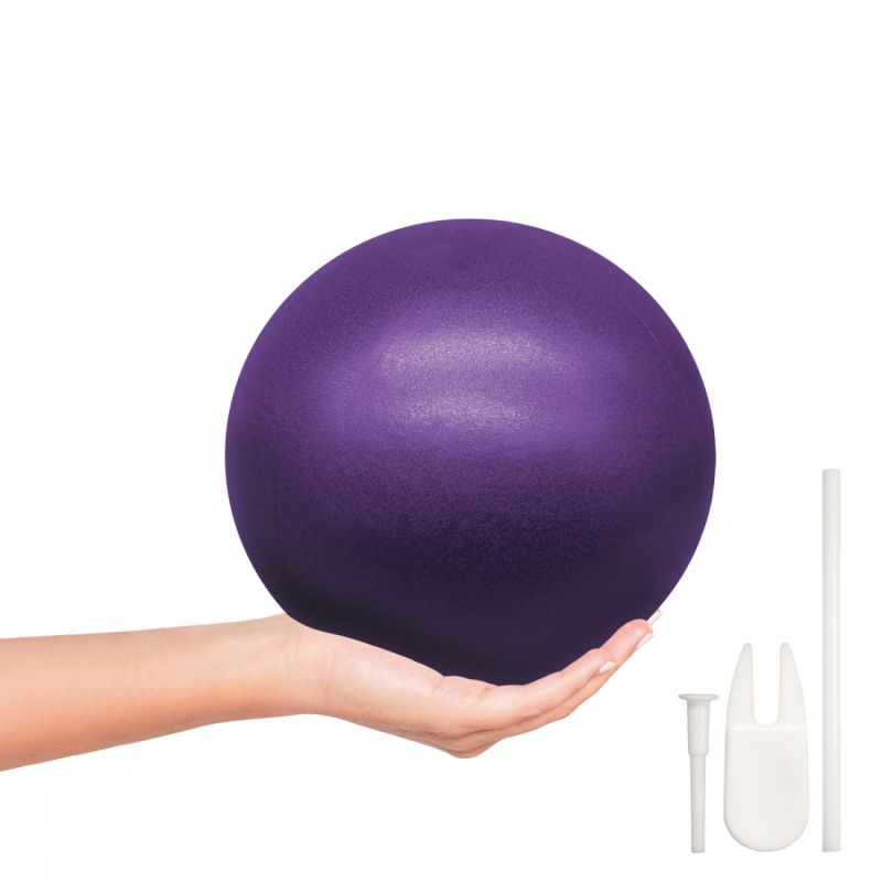 Lot de 5 ballons de pilates - 25 cm - Violet