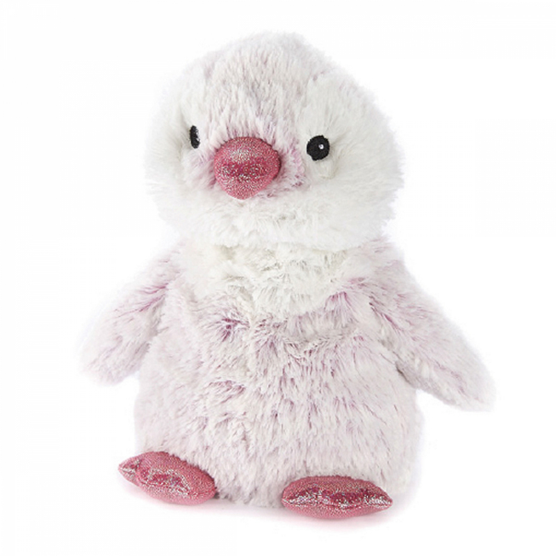 Bouillotte peluche déhoussable - Pingouin