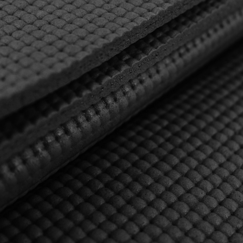 Tapis de yoga pliable - 61 x 183 cm - Noir