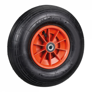 Roue gonflable pour brouette - 4.00 - 6 - Alésage 20 mm