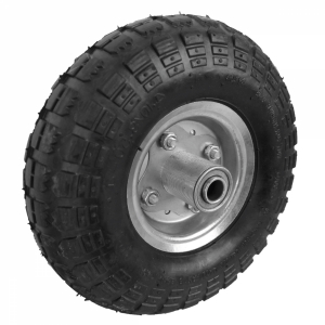 Roue gonflable pour chariot - 4.10 / 3.50 - 4 - Alésage 20 mm