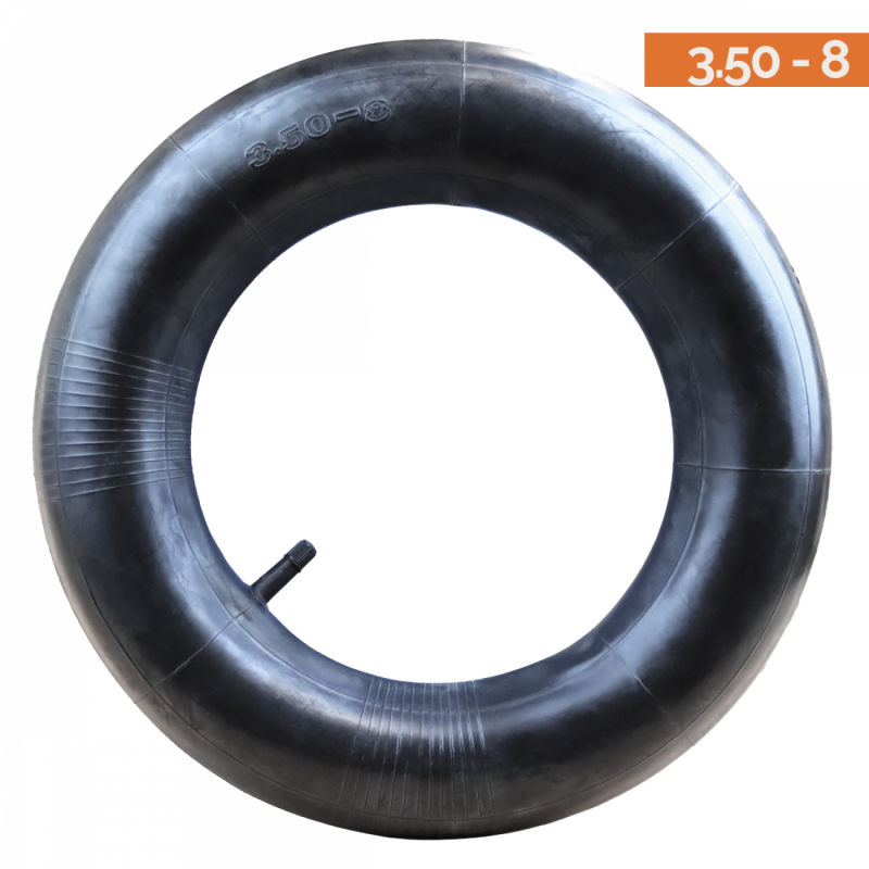 Lot de 2 chambres à air - 3.50 - 8 avec valve droite