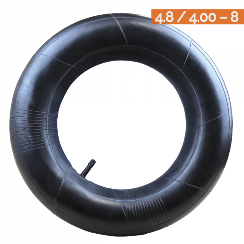 Lot de 2 chambres à air - 4.8 / 4.00 - 8 avec valve droite