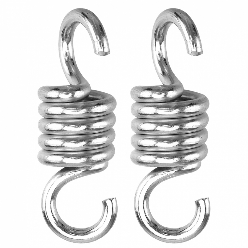 Lot de 2 crochets à ressort pour suspension