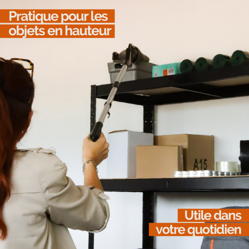 Pince à déchets - Noir