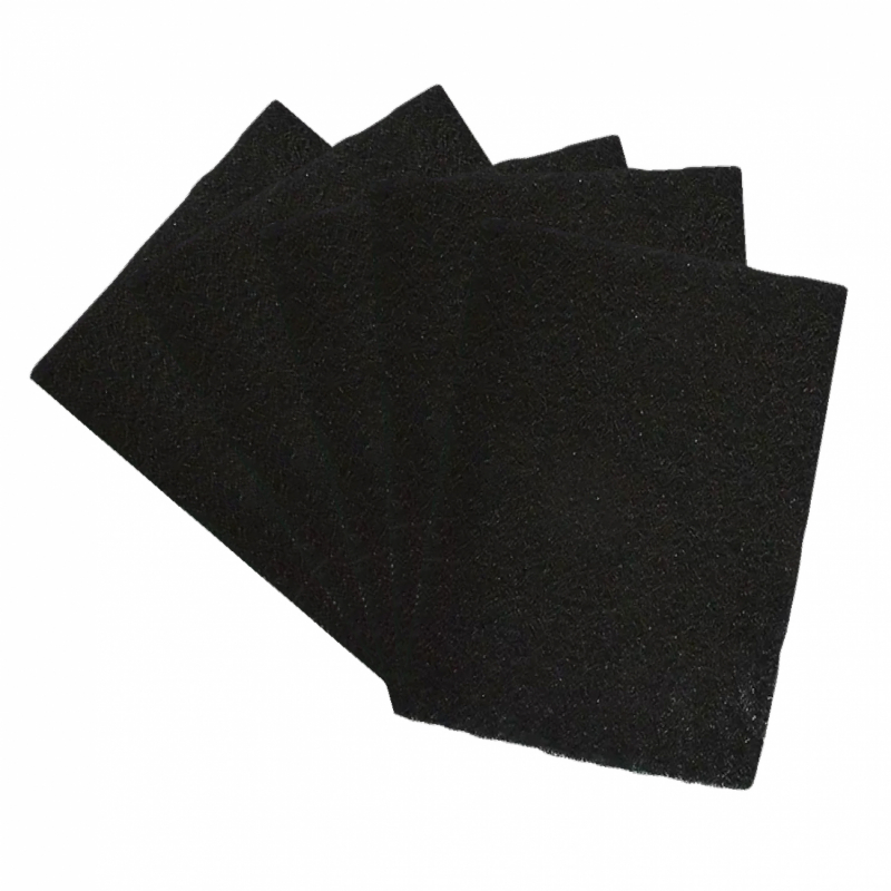 Lot de 5 filtres à charbon actif - Rectangle