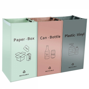 Lot de 3 sacs de recyclage - 160 L