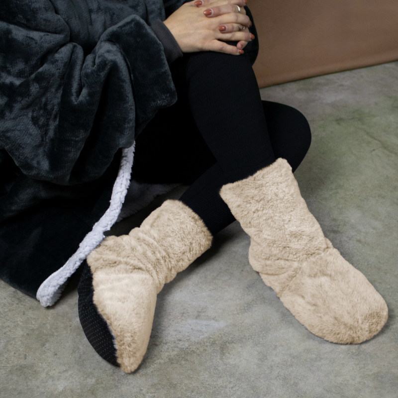 Boots chauffantes - Beige