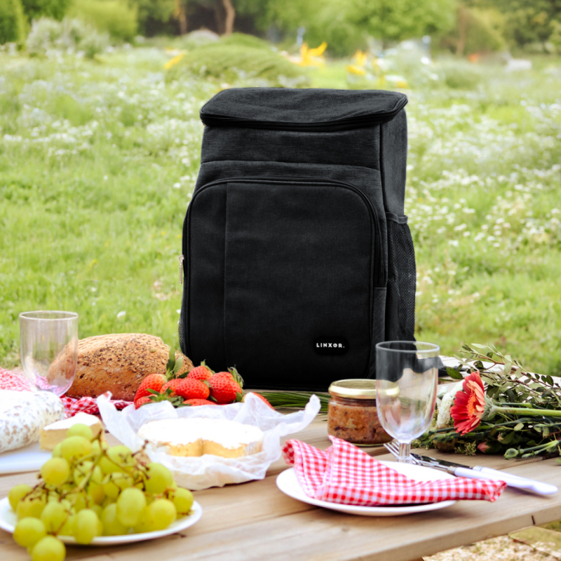 Sac à dos isotherme - 23 Litres - Noir