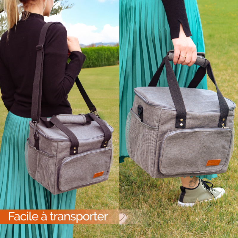 Sac isotherme - 16 Litres - Bleu