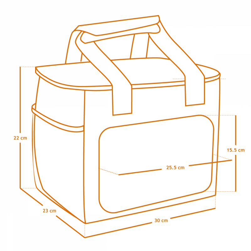 Sac isotherme - 16 Litres - Bleu