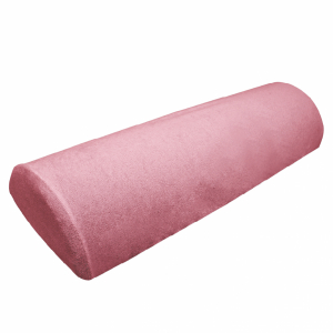 Drap-housse pour coussin demi rond - Éponge - Rose pastel