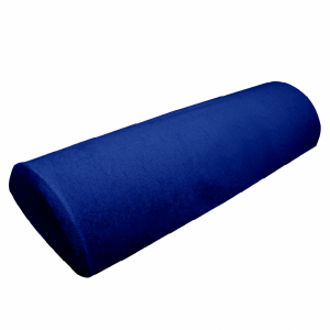 Drap-housse pour coussin demi rond - Éponge - Bleu azur