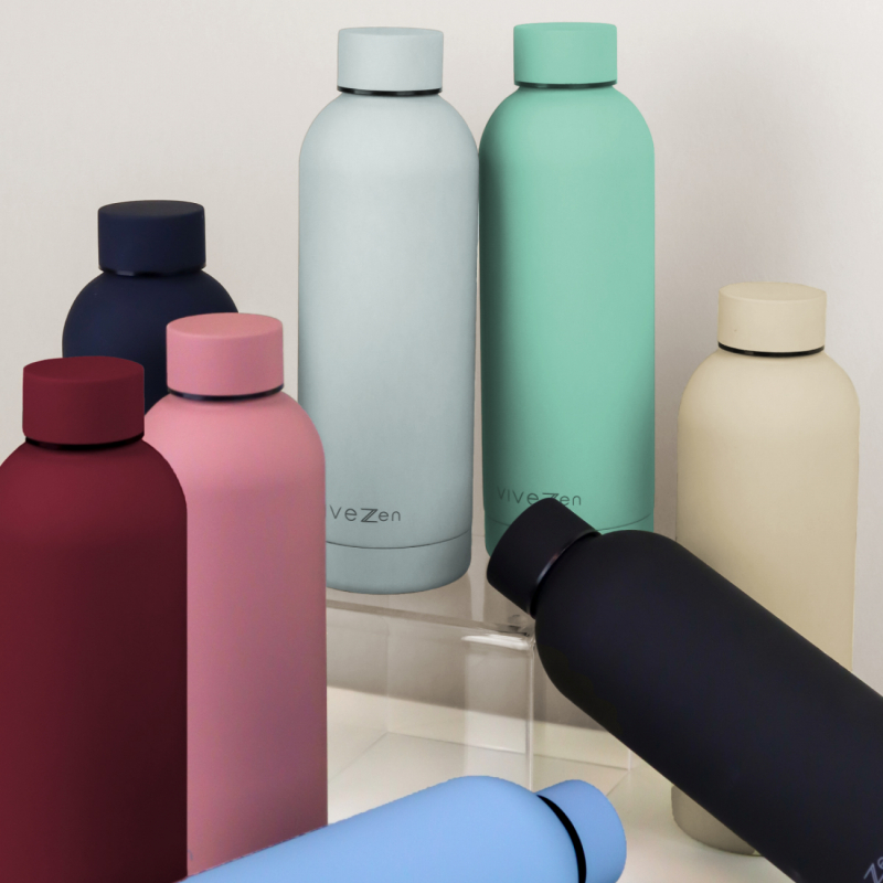 Gourde isotherme - 500 ml - Gris anthracite