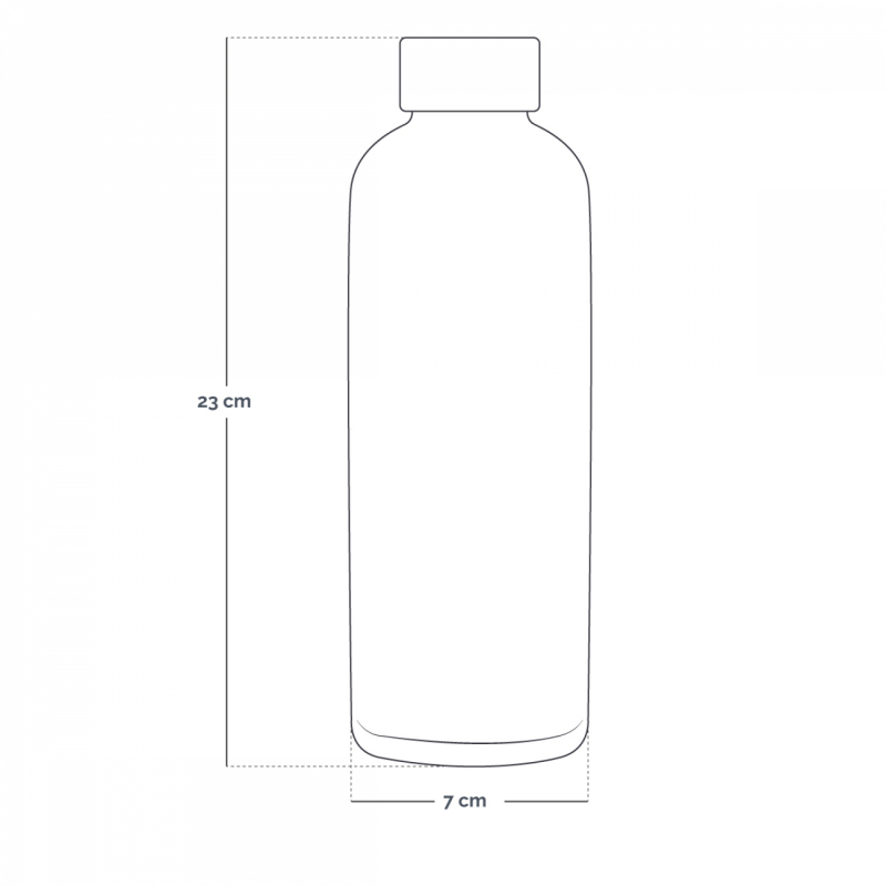Gourde isotherme - 500 ml - Vert