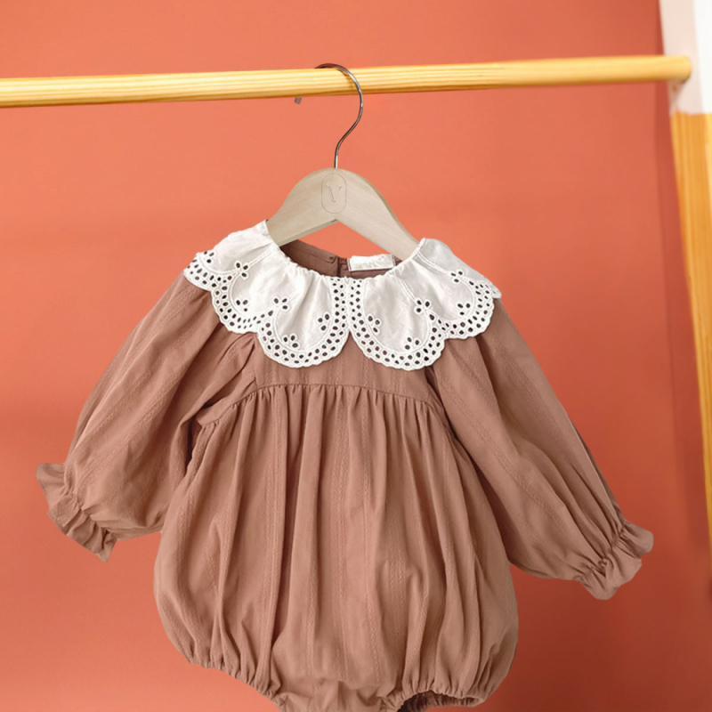 Lot de 20 cintres pour bébé - Bois clair