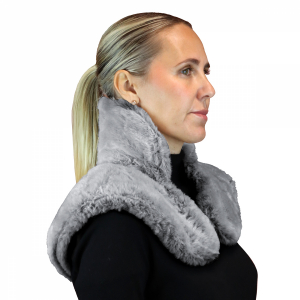 Coussin chauffant pour épaules et cou cosy - Gris