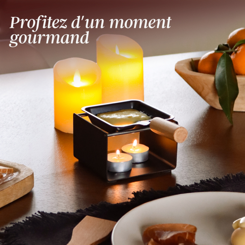 Raclette à la bougie - 1 personne