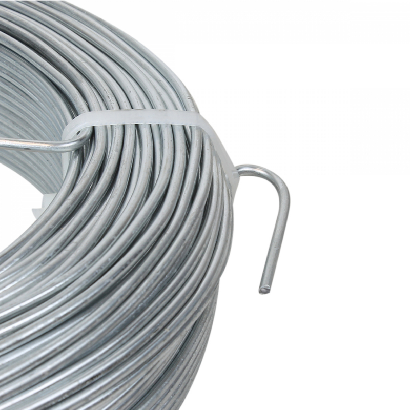Fil d'attache galvanisé - 100 m x 1.5mm ø - Gris