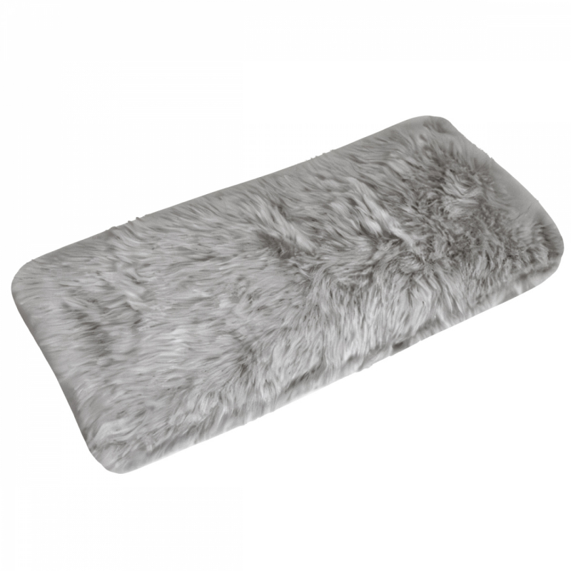 Bouillotte chauffante ou refroidissante cosy - 10 x 22 cm - Gris