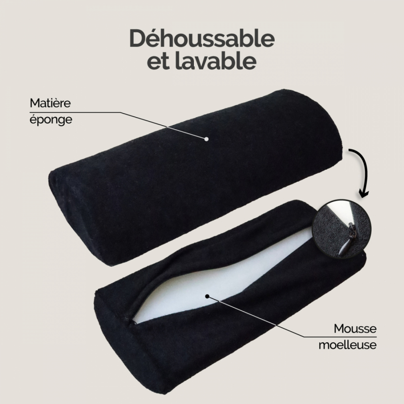 Coussin de manucure - Noir