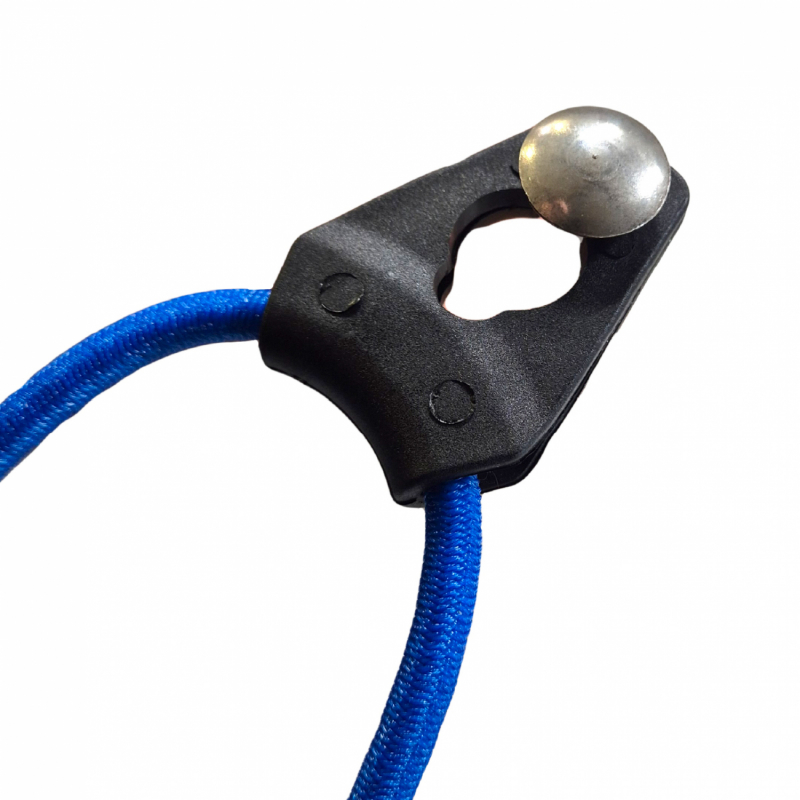 Lot de 10 sandows sécurisés et normés avec passant piton - Bleu