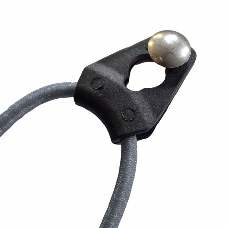 Lot de 10 sandows sécurisés et normés avec passant piton - Gris
