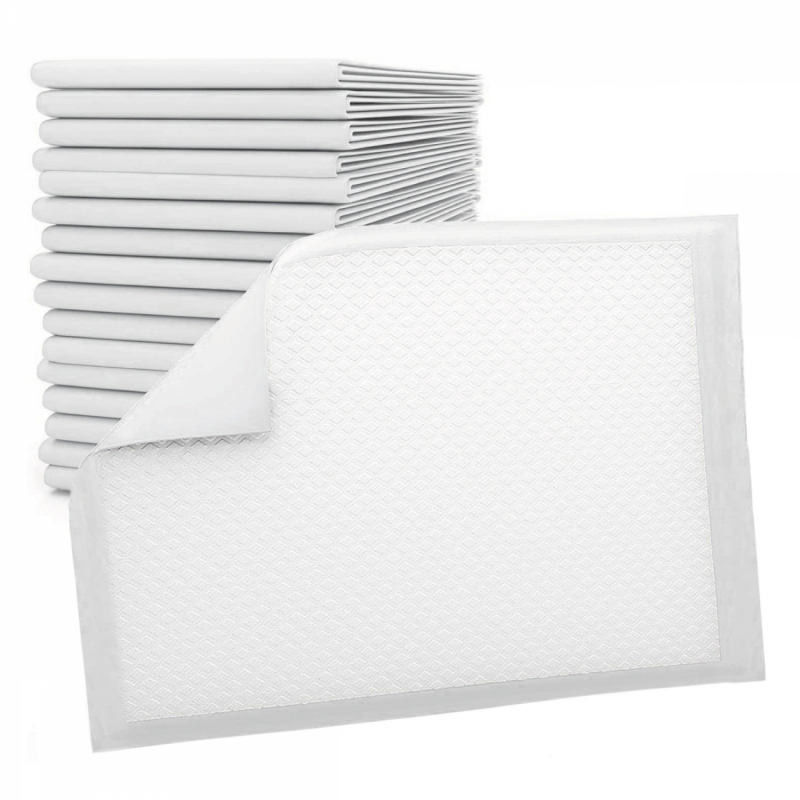 Lot de 200 alèses jetables - 40 x 60 cm - Blanc