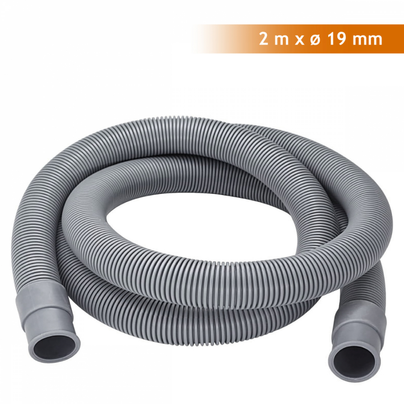 Tuyau de vidange pour machine à laver - 2 m