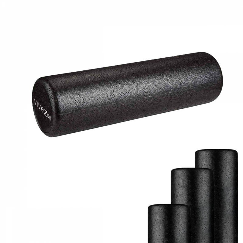 Rouleau de yoga - 45 x 15 cm - Noir
