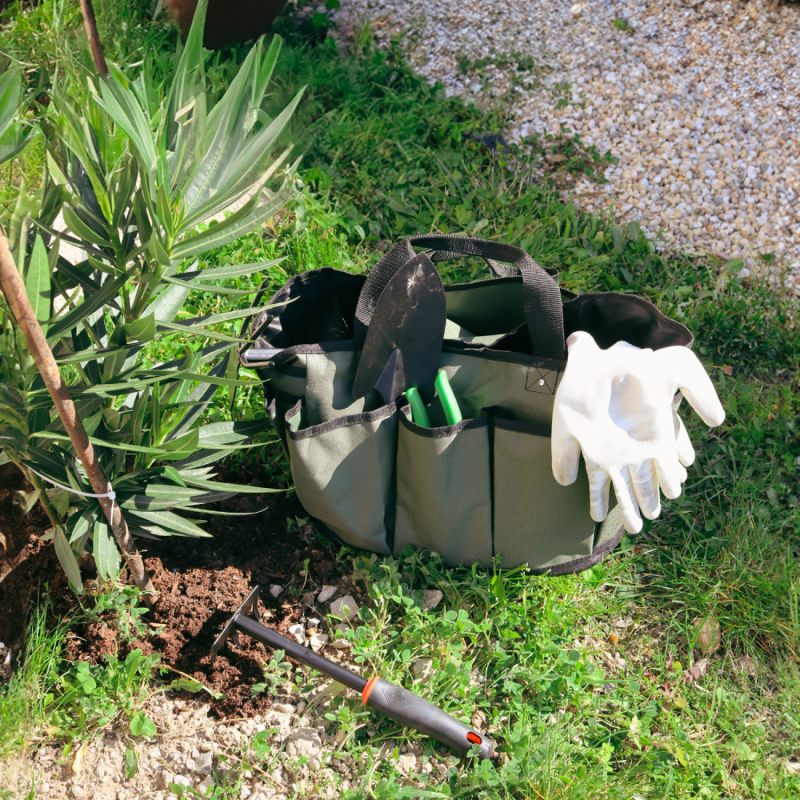 Panier de rangement de jardinage - Vert