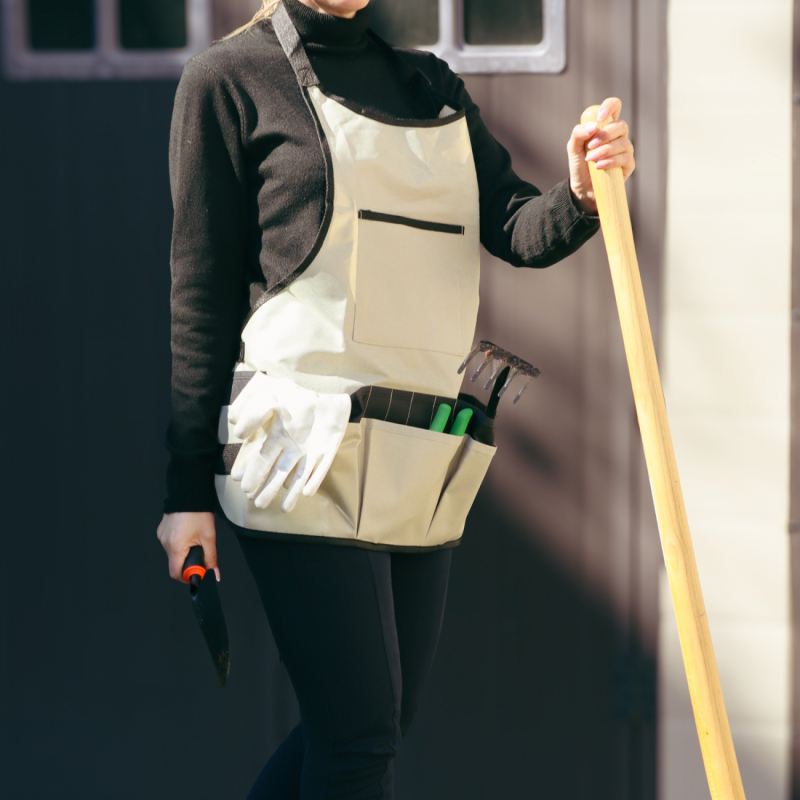 Tablier de jardinage - Beige