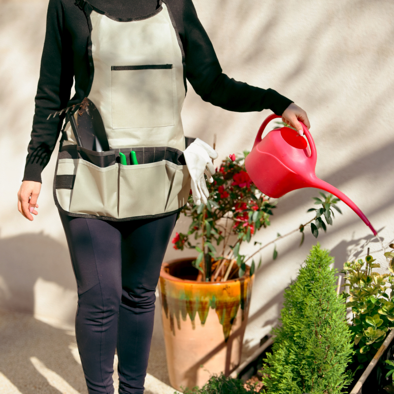 Tablier de jardinage - Beige